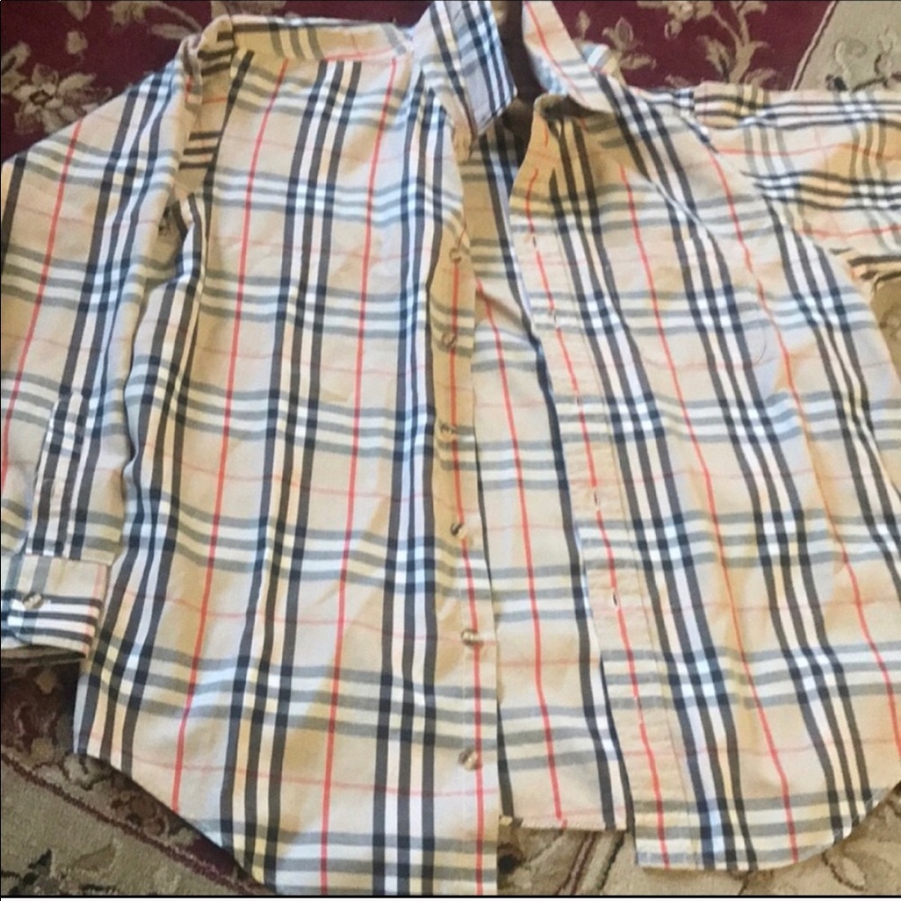 Men’s Burberry Button Down